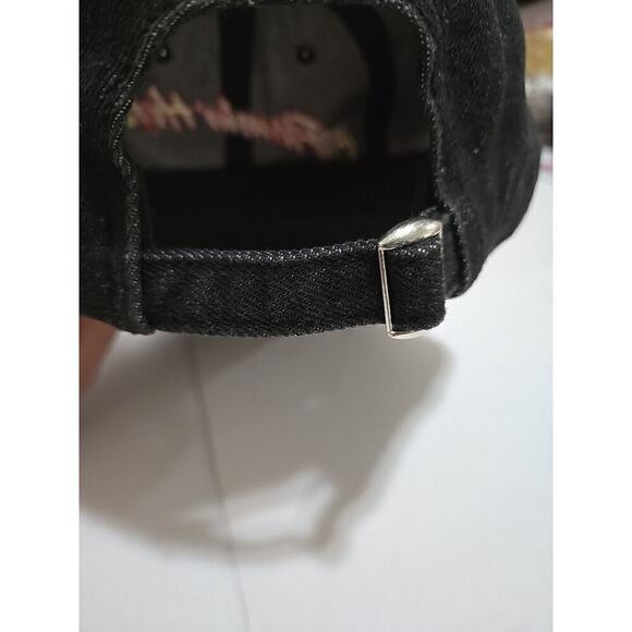 Cheetos Flamin' Hot Black Denim Adjustable Strap Hat Cap - Picture 13 of 14